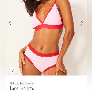 Stripe & Stare Bralette 2X NWT